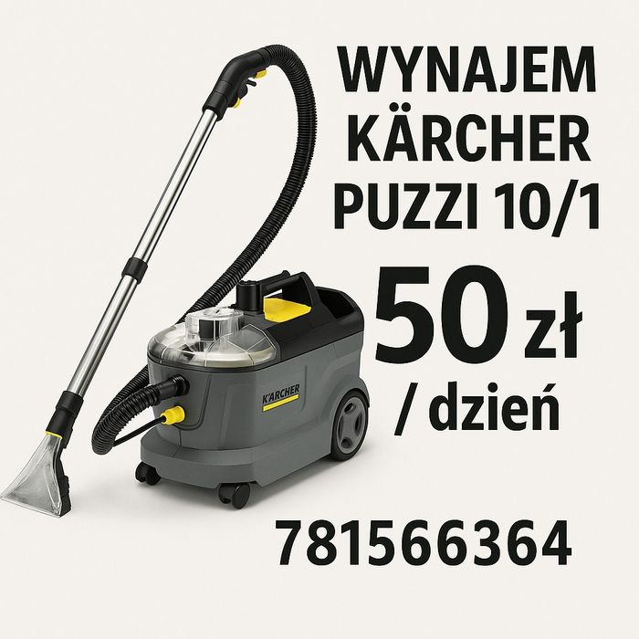 Odkurzacz piorący Karcher Puzzi - wynajem