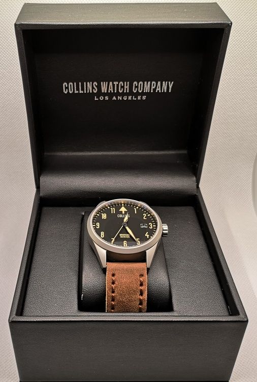 Zegarek Collins Bronson Pilot Mikrobrand