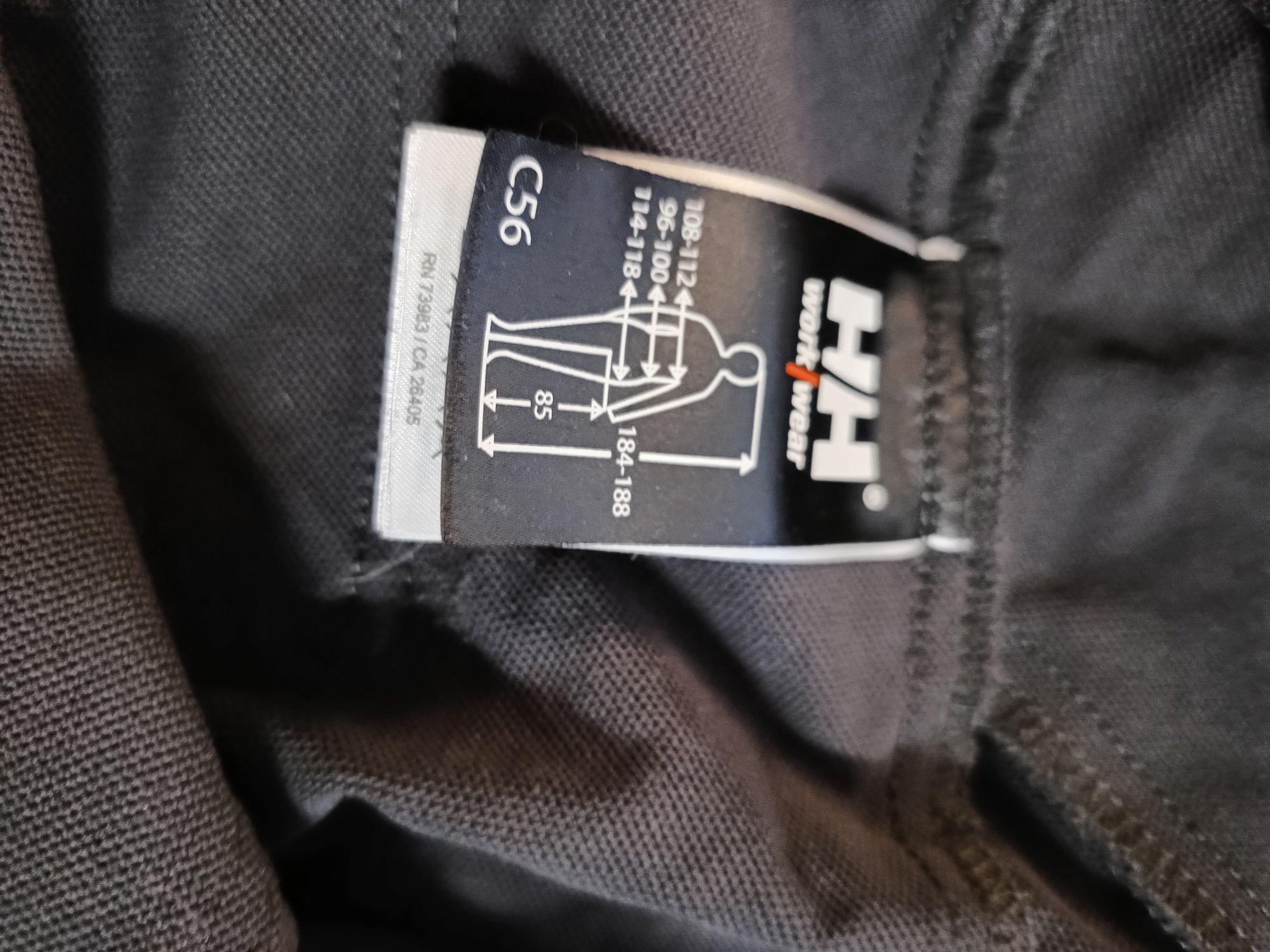 Spodnie robocze Helly Hansen pas 100 cm