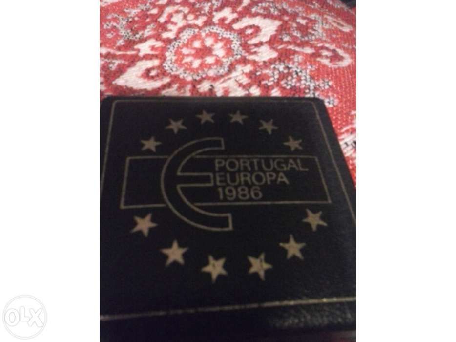 Moeda comemorativa de adesão de Portugal à CEE