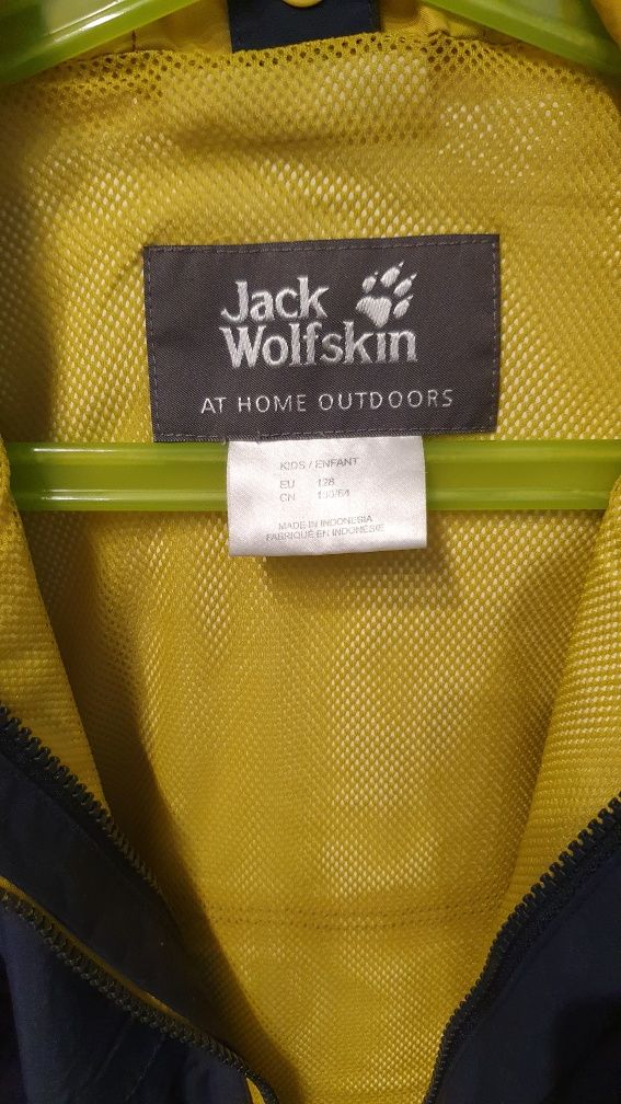 Kurtka chłopięca z polarem Jack Wolfskin, 128/134