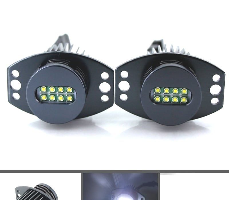 CONJUNTO LÂMPADAS ANGEL EYES 80W BMW E90 E91
