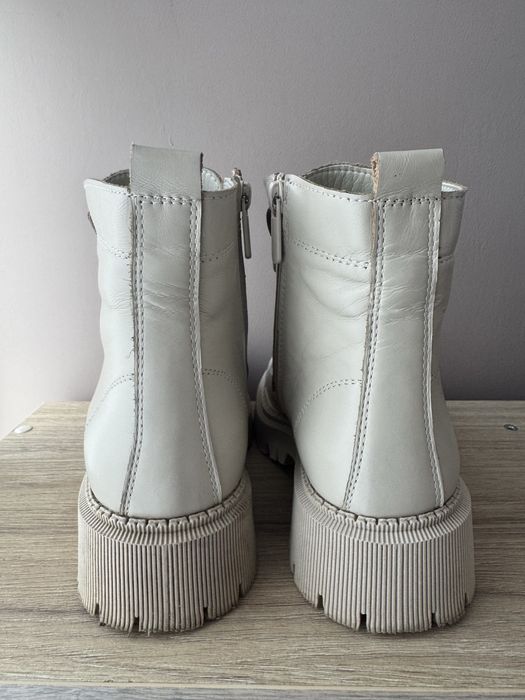 Зимние кожаные ботинки 36 размер