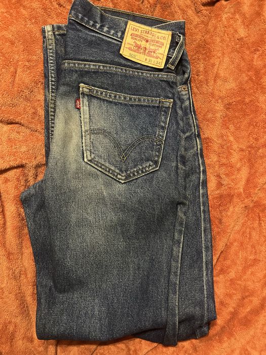 Levis 505 сині | заміри  W31 L34