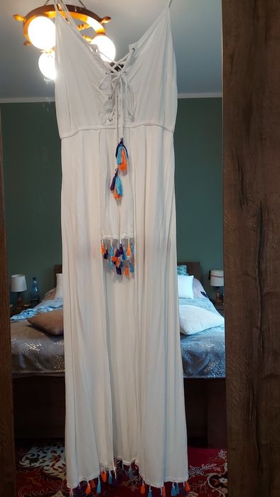 Ubrany raz piękny kombinezon boho l/xl