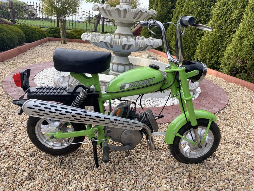 Motorynka romet po renowacji