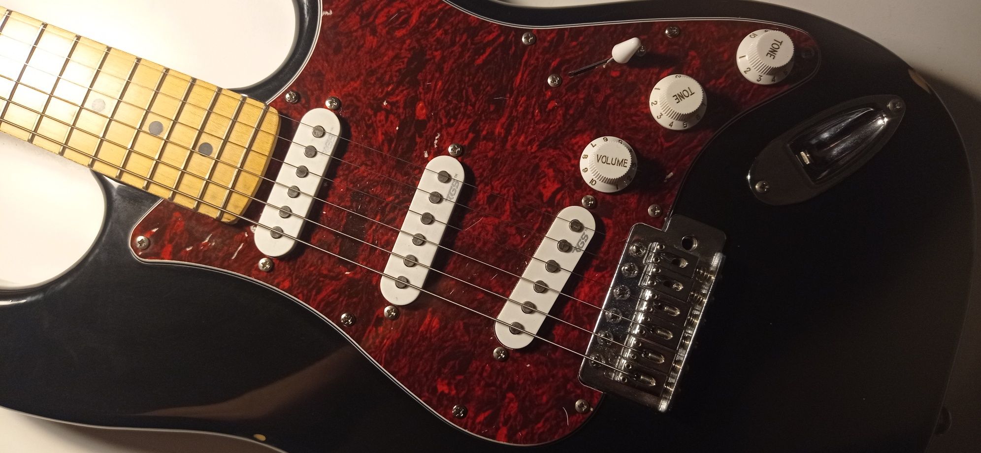 Gitara elektryczna TGS typu Relic Strat