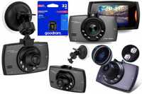 ZESTAW Wideorejestrator Kamera do auta W04 FullHD + 32GB wysyłka w 24h