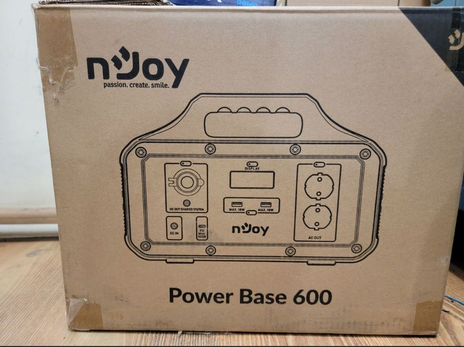 Зарядна станція Njoy Power Base 600, 510Wh