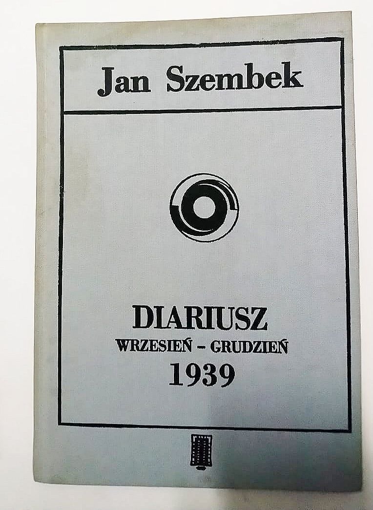 Szembek Jan diariusz wrzesień grudzień 1939 H229