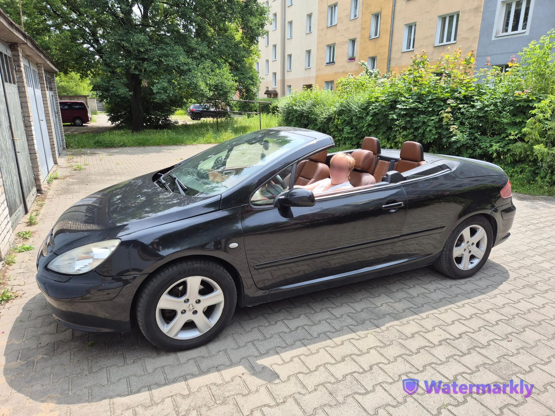 Peugeot 307 Peugeot 307 CC; skóra jasno-brązowa, automat,134 kM
