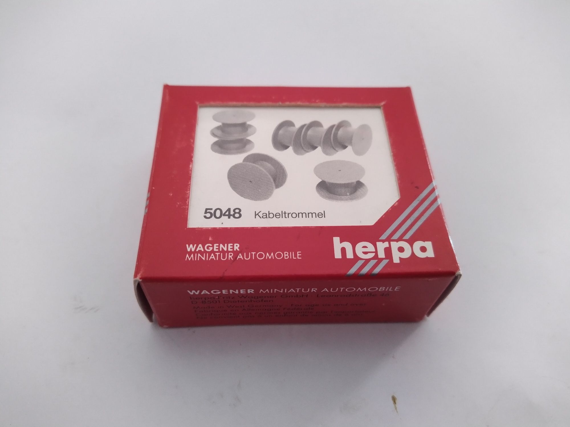 Herpa 5048  szpule na kabel H0 1:87 makieta diorama