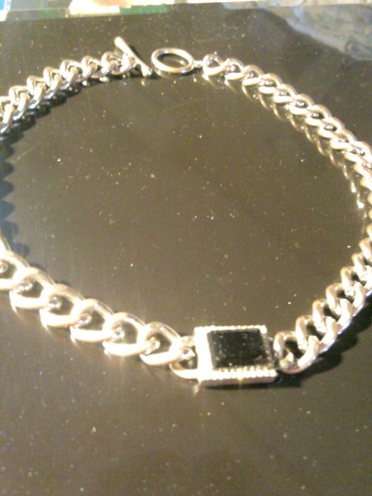 Цепь  (колье) из полированной нержавейки - ОТЛИЧНЫЙ ПОДАРОК!