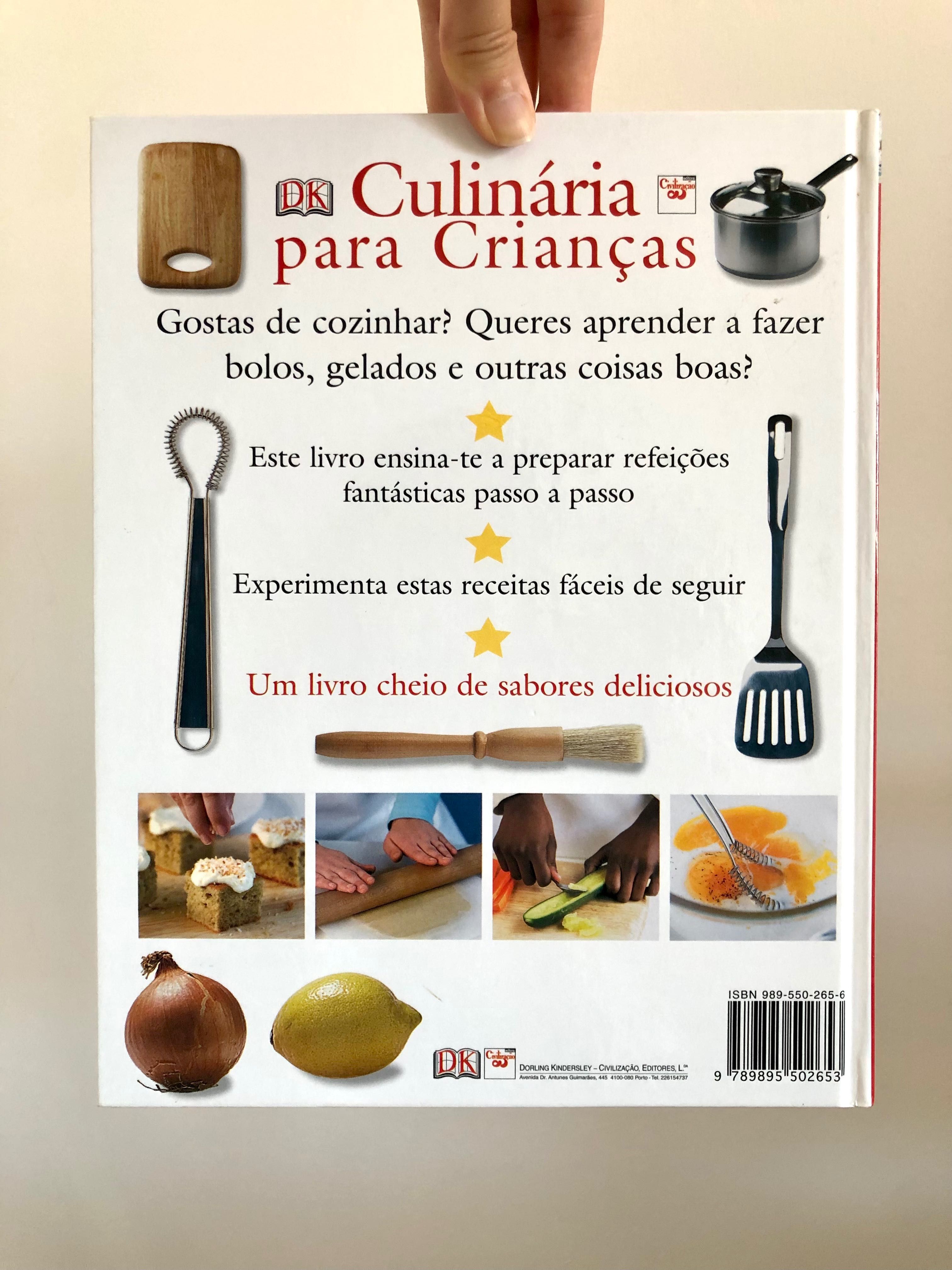 Livro receitas “Culinária para Crianças”