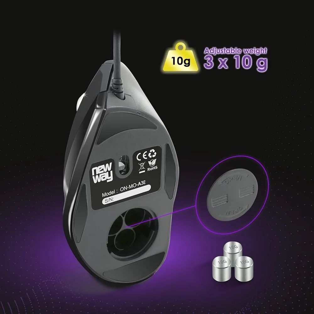 Pionowa ergonomiczna mysz new way on-mo-a3e