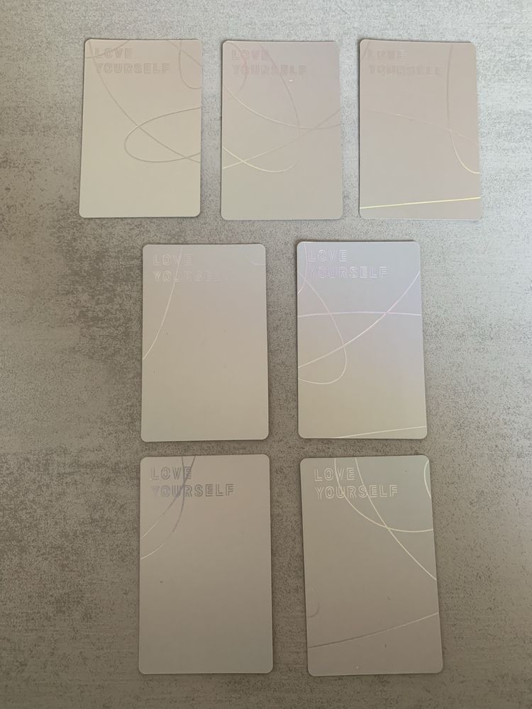 Love Yourself Photocards Não Oficiais Album