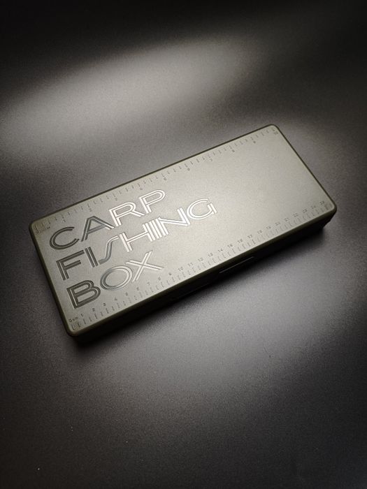 Piórnik Portfel pudełko na przypony karpiowe Carp Fishing Box Medium