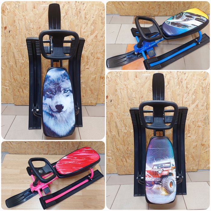 Львів! Новий снігокат снегокат чук і гек мустанг санки