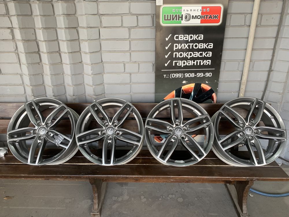 99 Немецкие оригинальные литые диски Lexus 5/114.3 R19 et30 KBA 50169