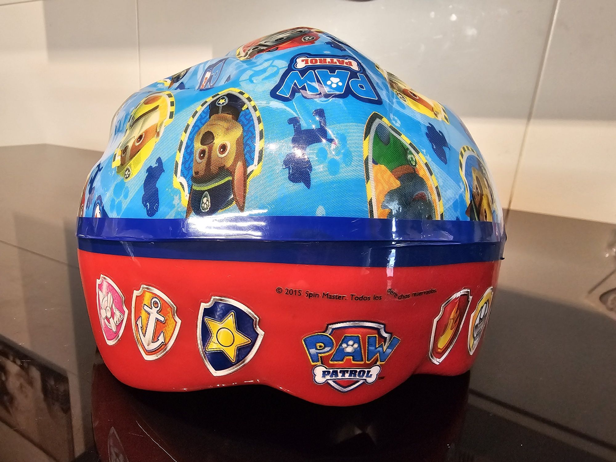 Capacete bicicleta da Patrulha Pata