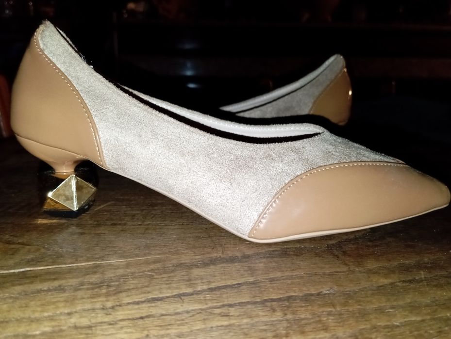 Sapato Salto Sintético - Xinlilai