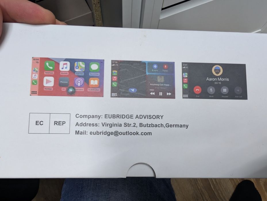 Moduł Car play, android auto Audi A6, Q3, Q5, radio Concert