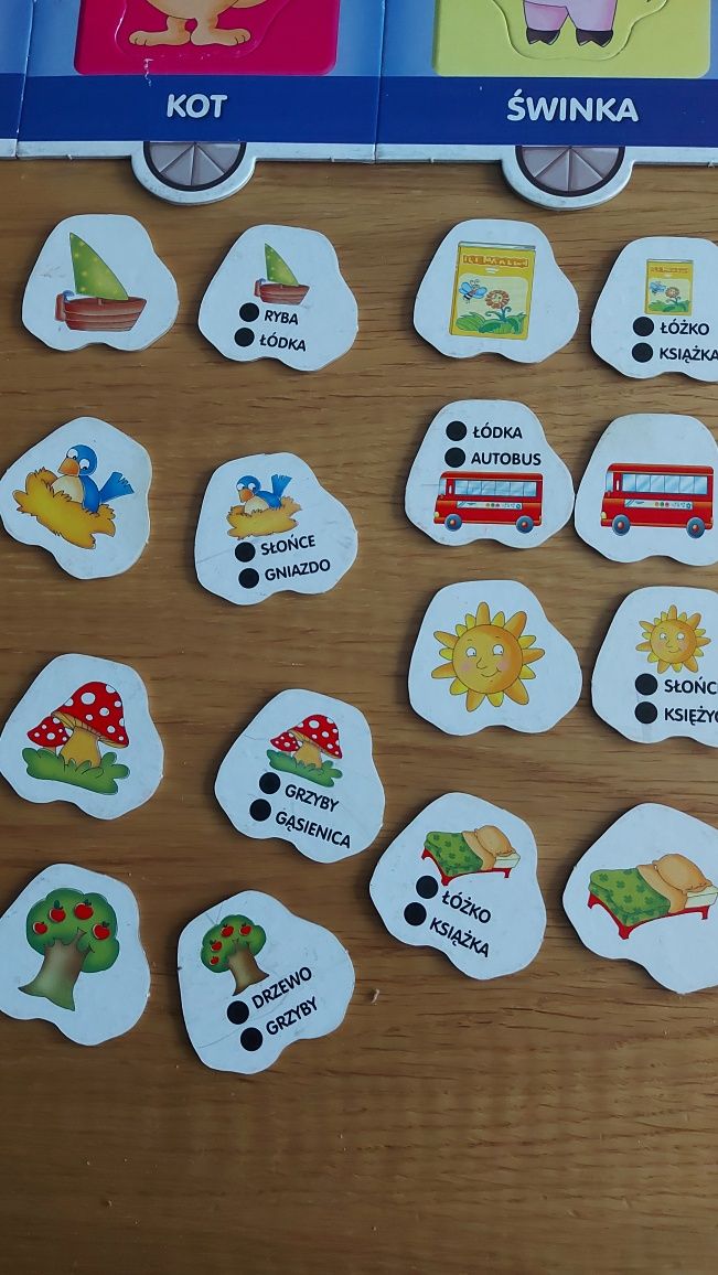 Gra edukacyjna KAROTKA 10 gier + Marcheweczka