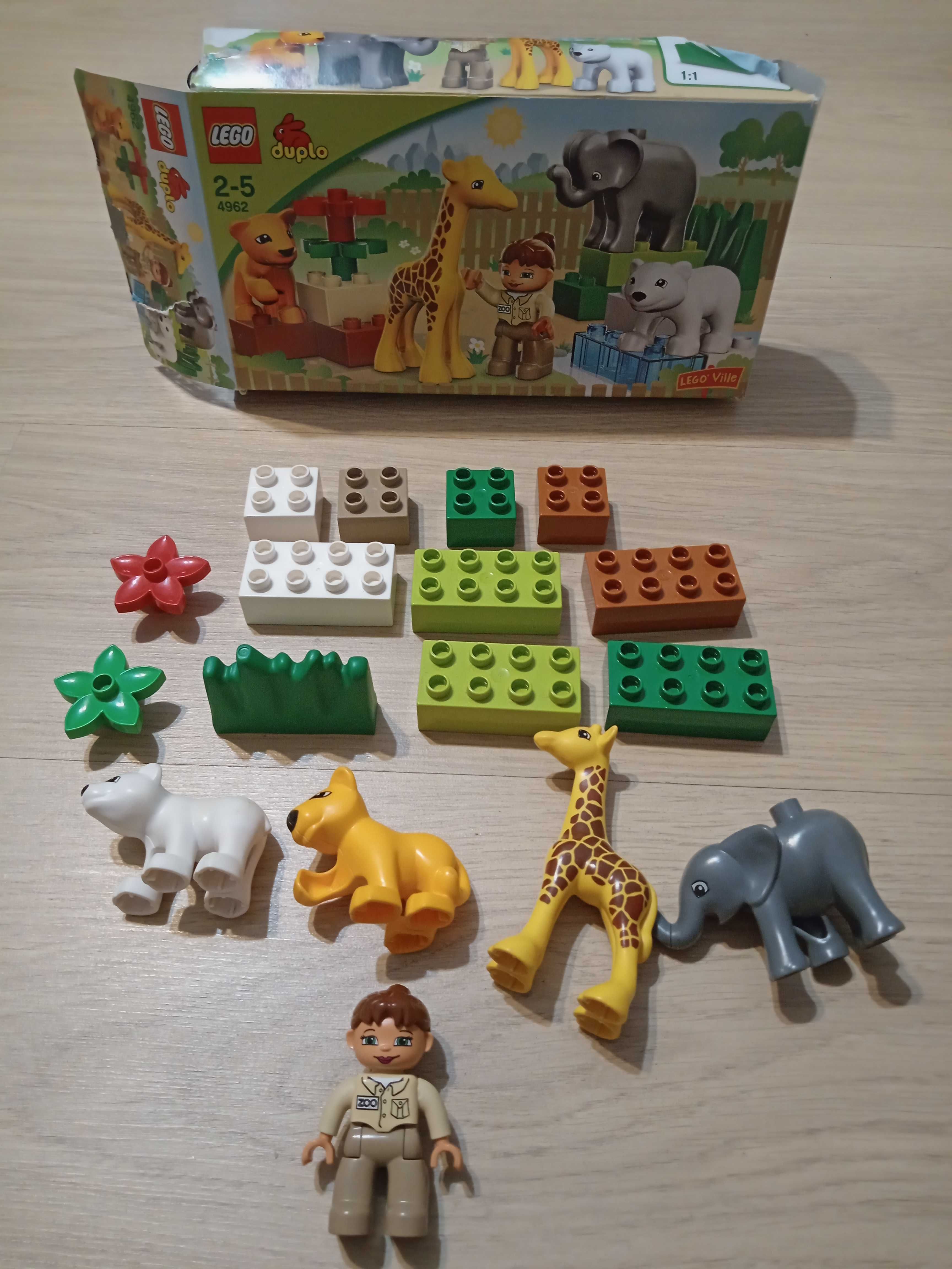 Duży zestaw klocków Lego Duplo Zoo, Arctis  + dodatkowe