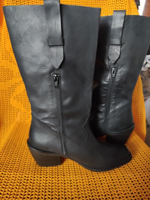 Чоботи  козаки жіночі (Іспанія виробник)