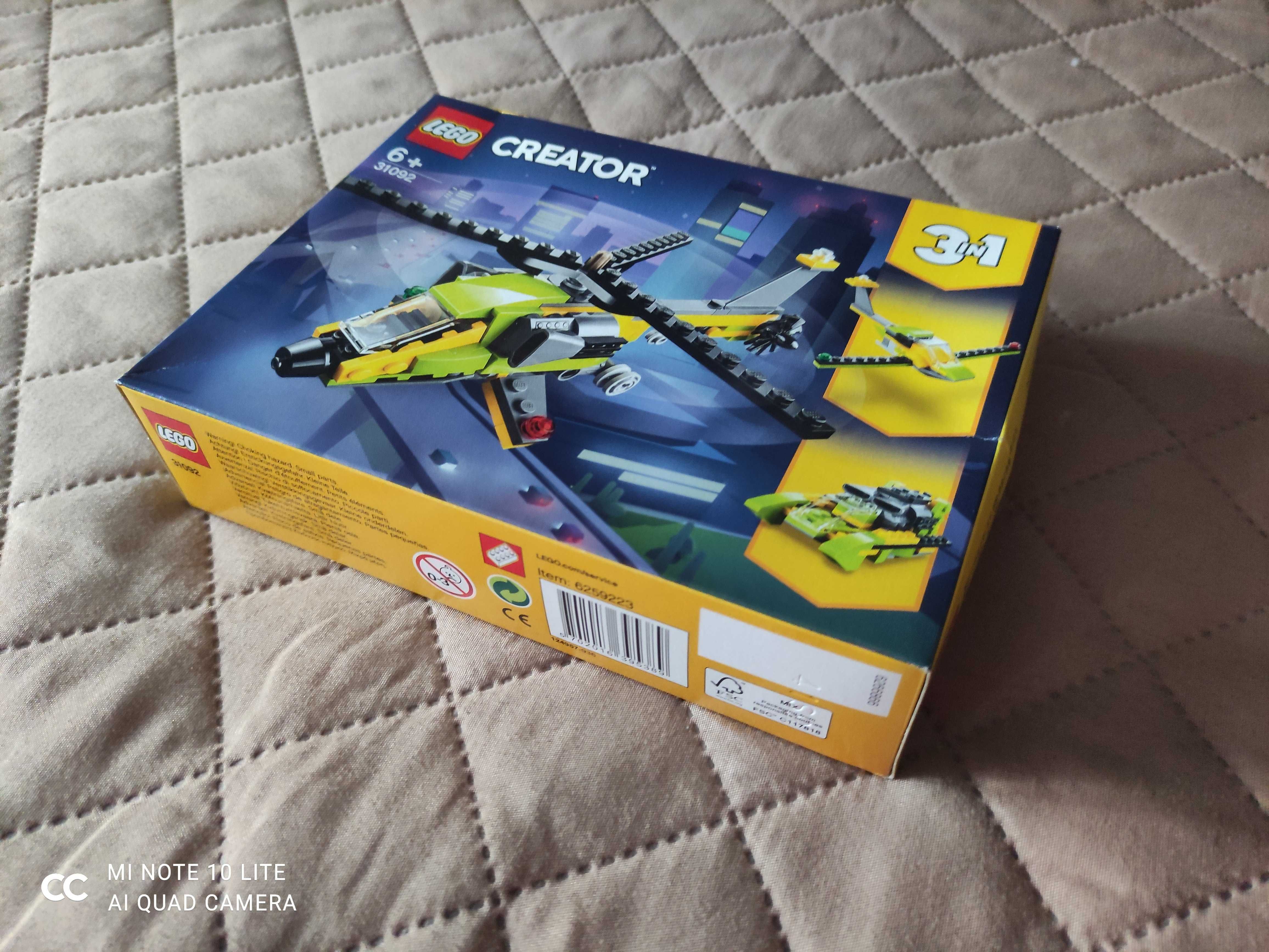 LEGO 31092 Creator 3w1 - Przygoda z helikopterem - NOWE