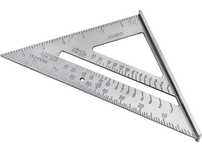 Duży Kątownik Stolarski Aluminiowy Przymiar Budowlany 180mm