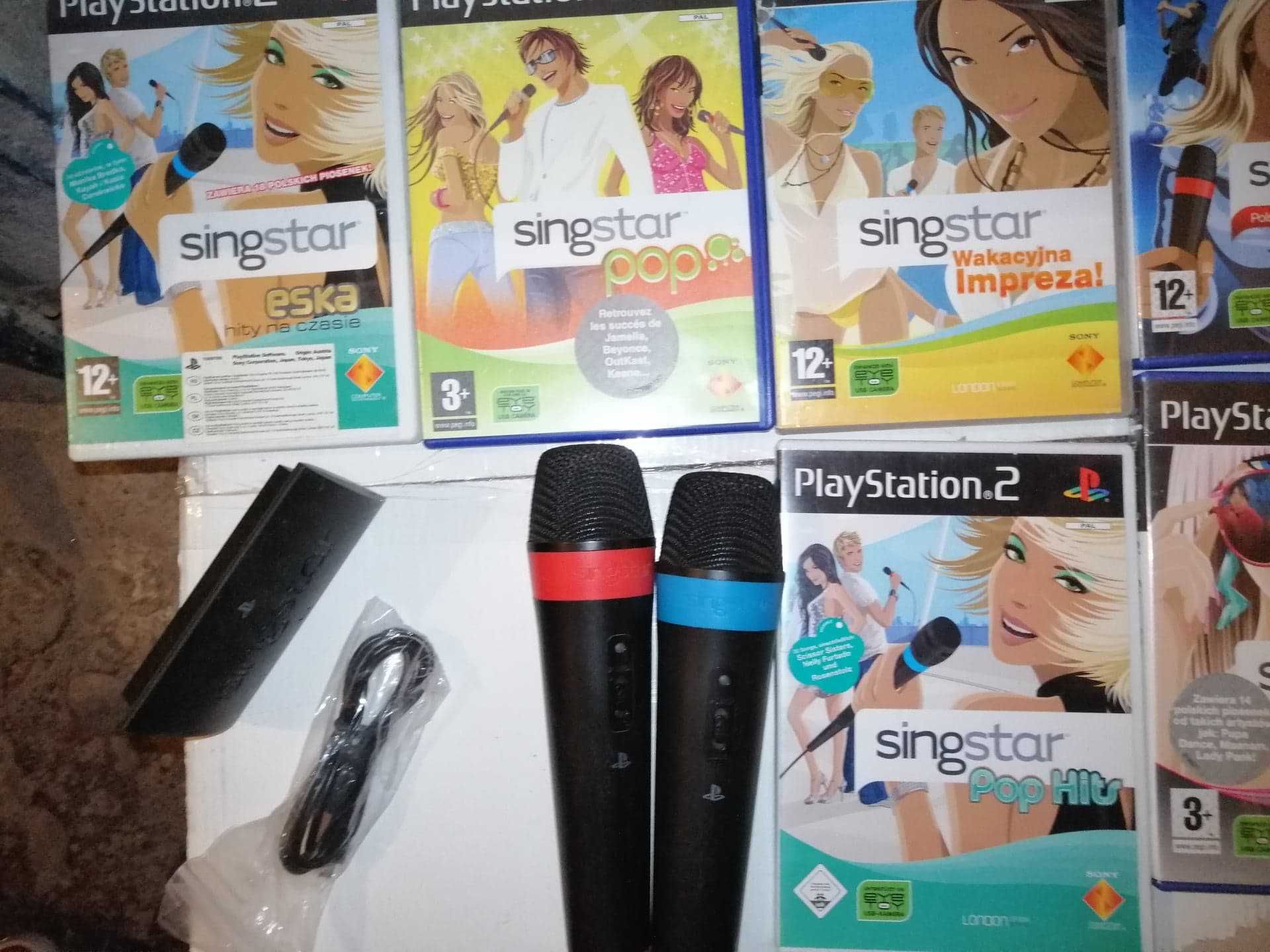 Mikrofony do Ps3, PlayStation 3 i ps2, akcesoria, move