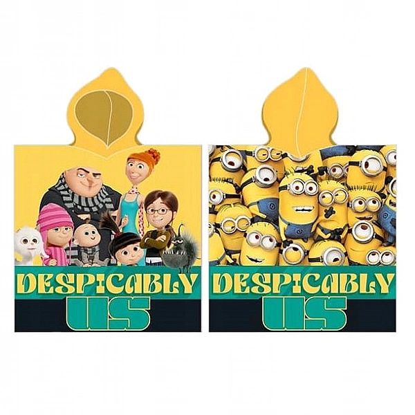 Ręcznik Szybkoschnący Kąpielowy 55x110 Ponczo Dziecięce z Kapturem