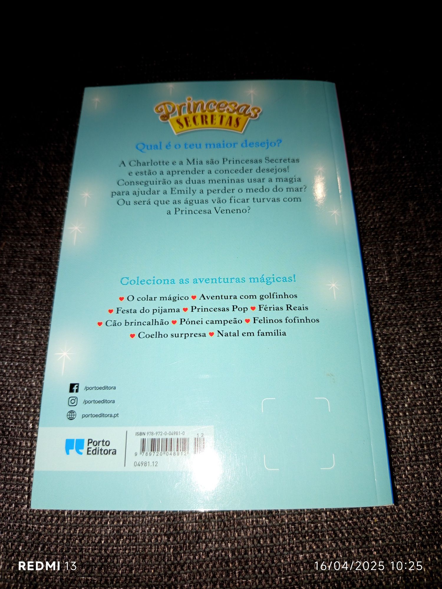 Aventura com Golfinhos da coleção Princesas Secretas