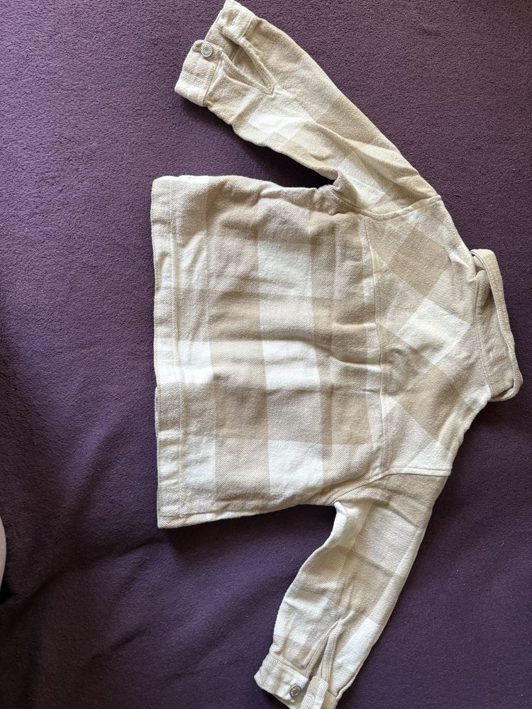 Kurtka w krate Zara rozmiar 110