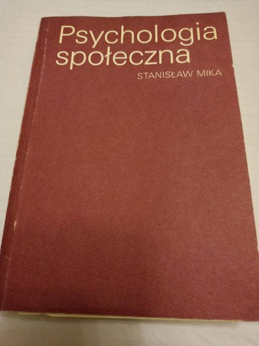 Psychologia społeczna