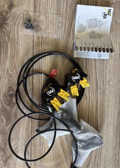 komplet hamulców Magura MT5 200/100cm P+T (sram, shimano)