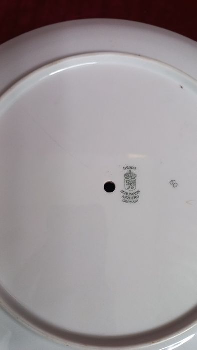 Talerz bawaria róże