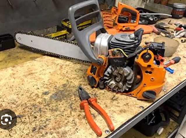 Ремонт бензопил.