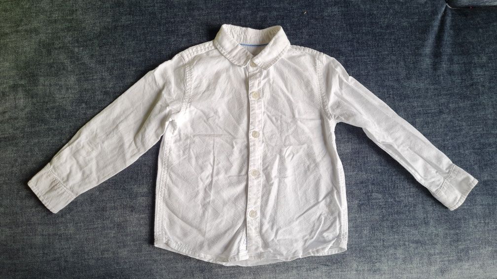 Biała Bawełniana koszula reserved 98
