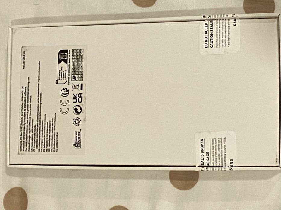 Samsung A34 5G 128GB preto