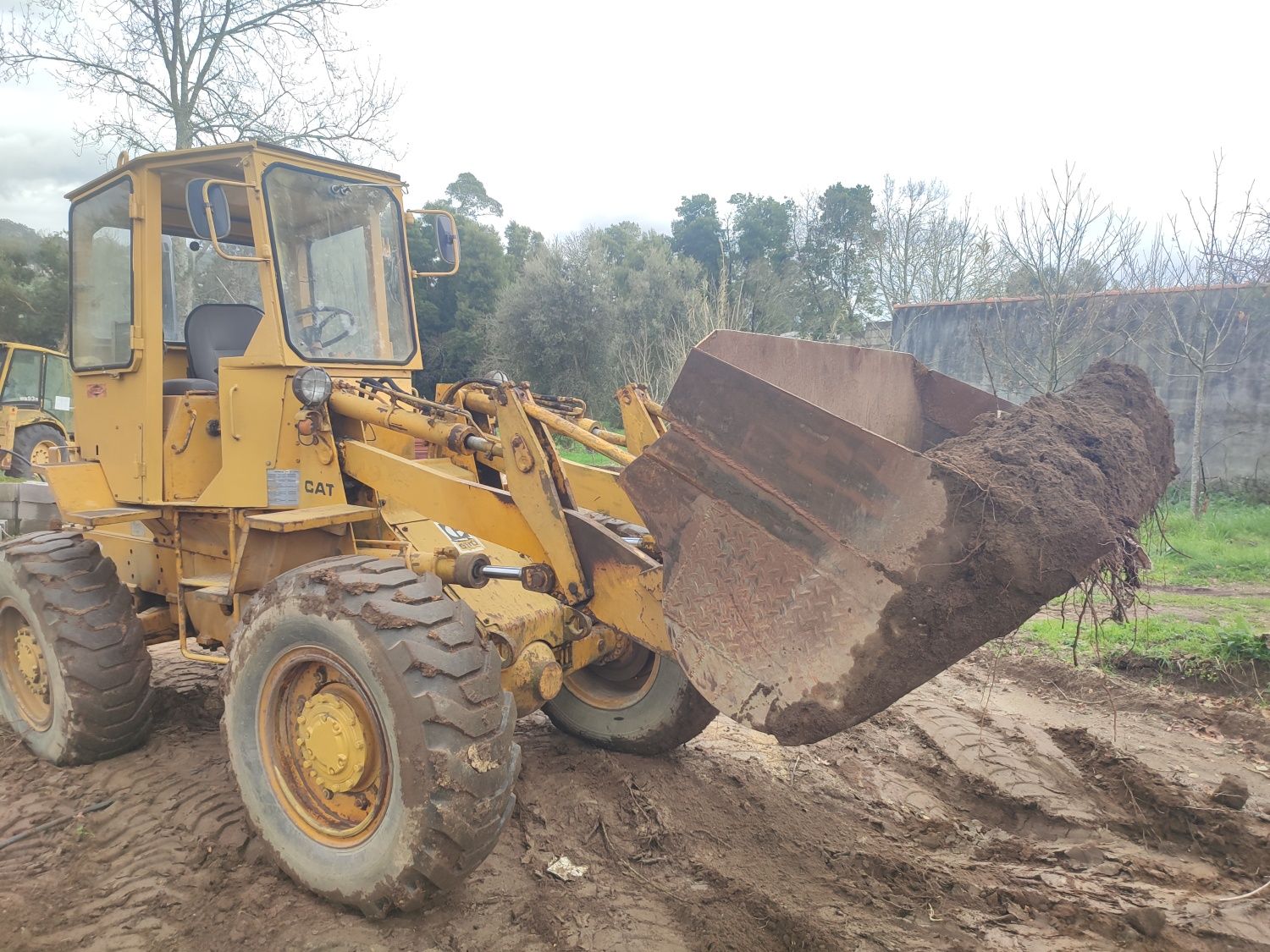 Pa carregadora _Caterpillar 910