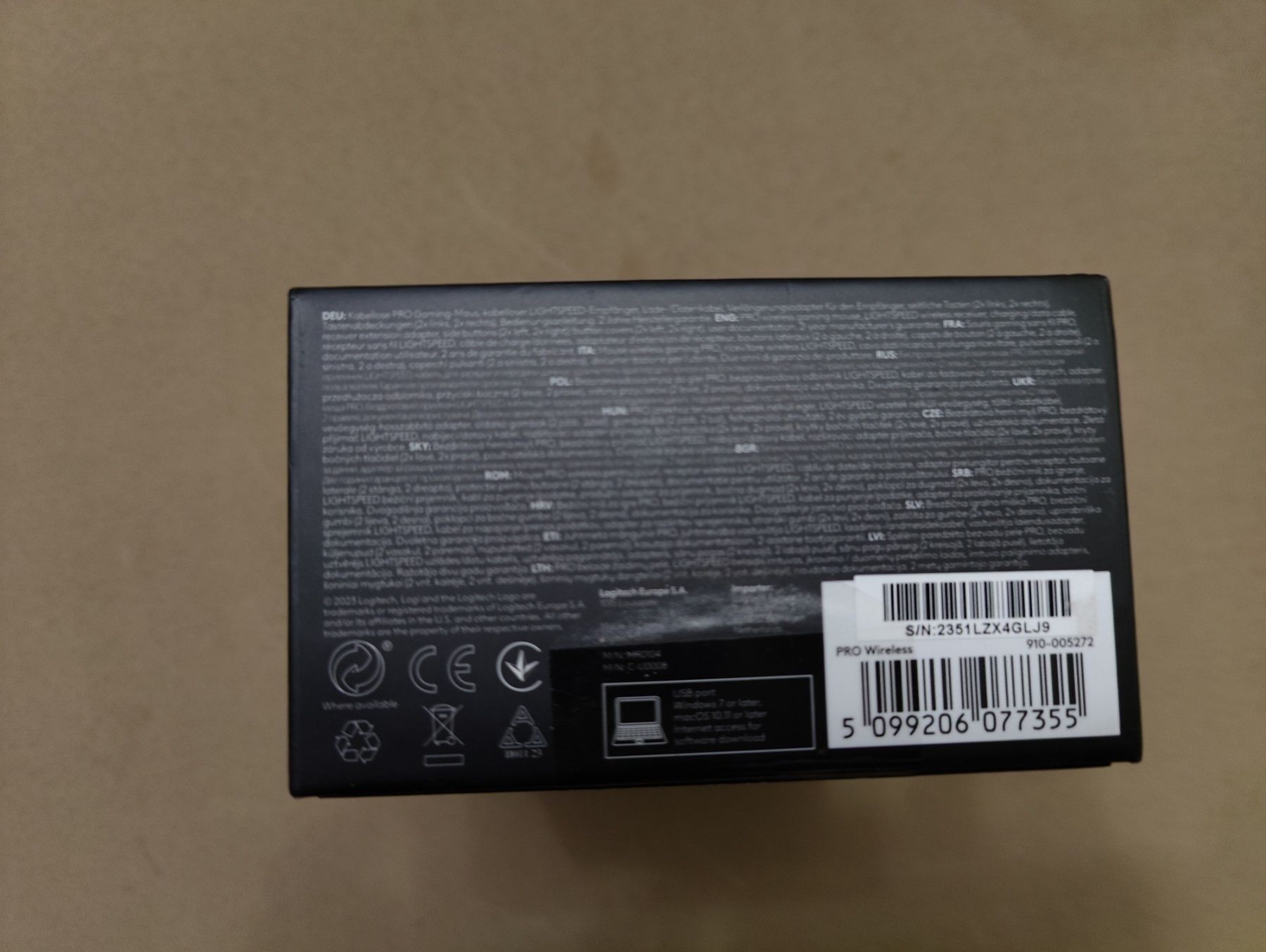 Продам мышку  Logitech pro X wireless