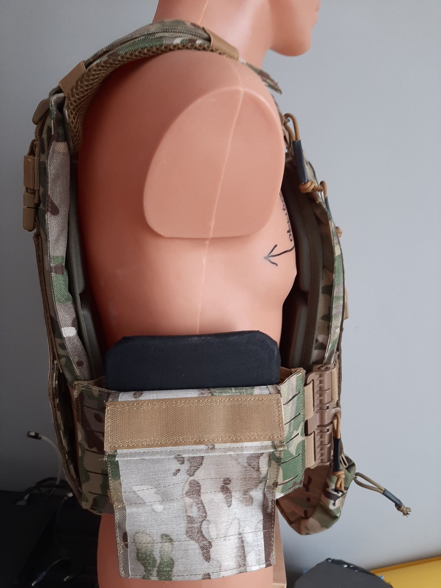 NOWA na SAPI M L  Kamizelka taktyczno=balist. Plate Carrier TEN CATE
