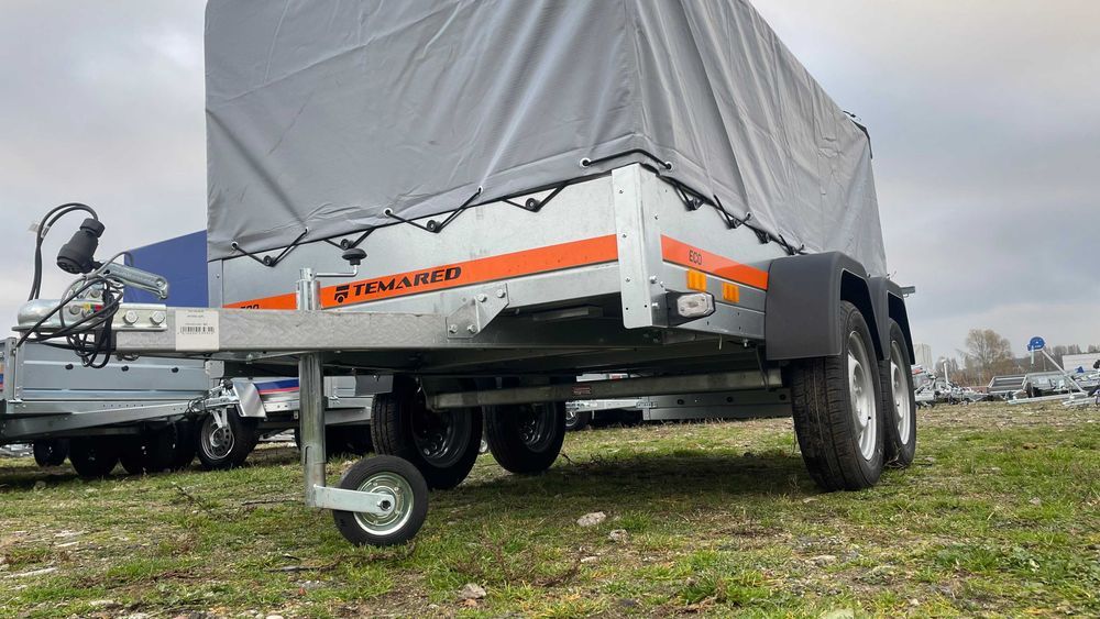 Przyczepka TEMARED z  plandeką tandem 750dmc raty dostawa cała Polska