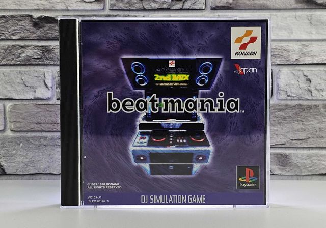 Playstation BeatMania edycja na dwóch cd