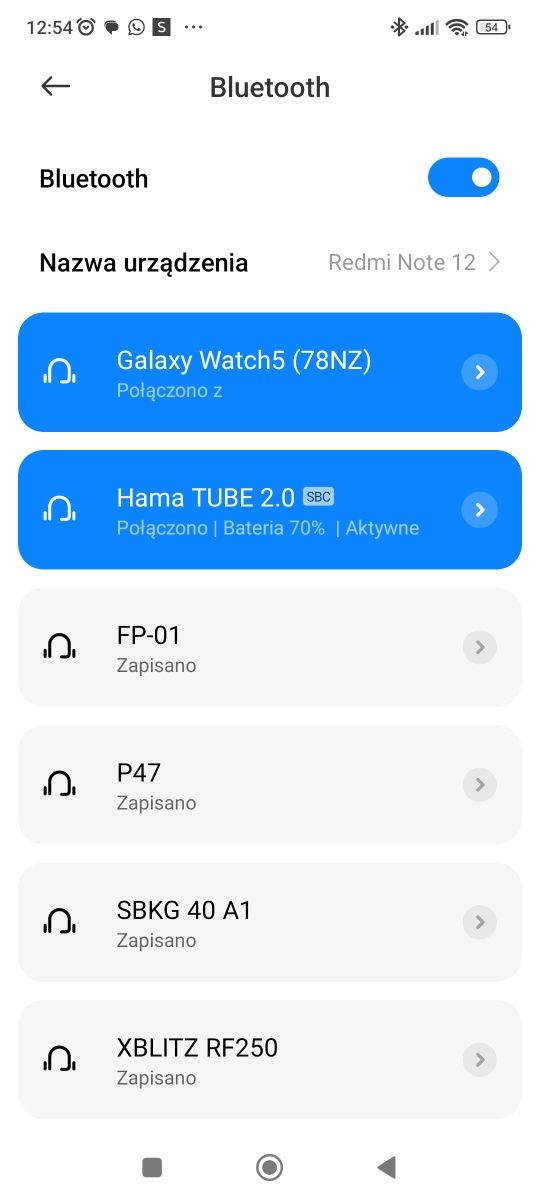 Głośnik Hama Tube 2.0 przenośny