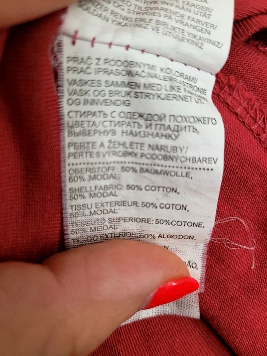 Koszulka bluzka ciążowa 36/38 bawełna modal