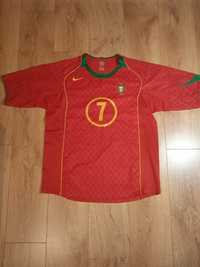 Camisola Figo assinada Euro 2004