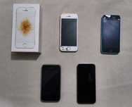 4 Iphones 5C 5S SE 3GS